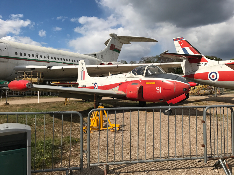 A Jet Provost, I used to be able spout all the stats you’d want about RAF aircraft. Can’t remember any of it now.